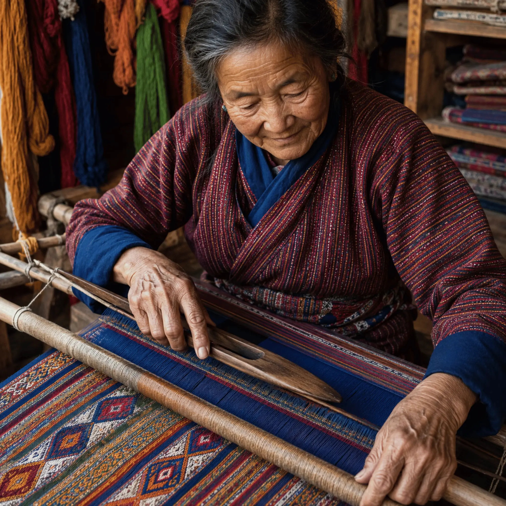Experience Authentic Shopping in Bhutan