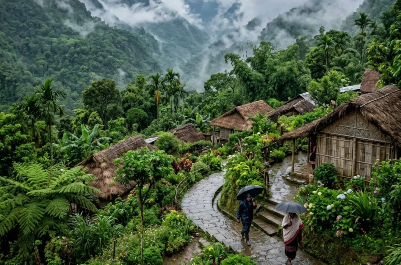 Enchanting Meghalaya & Kaziranga Honeymoon Escape
