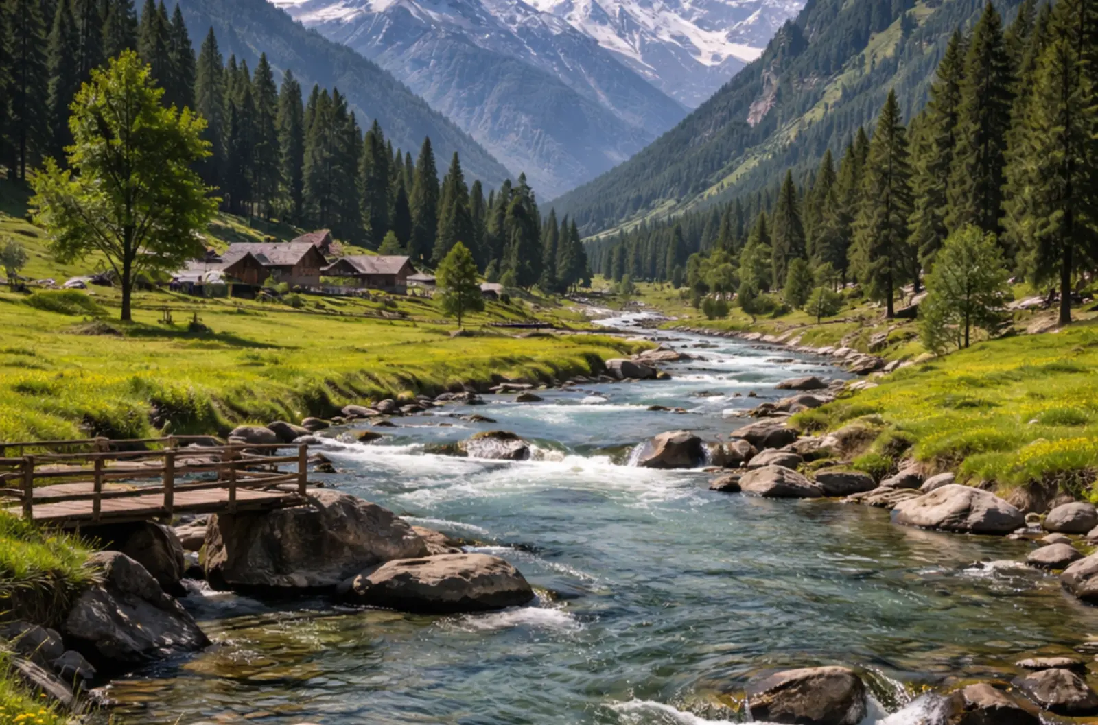 Romantic Kashmir Honeymoon Retreat – Srinagar Gulmarg Pahalgam Special