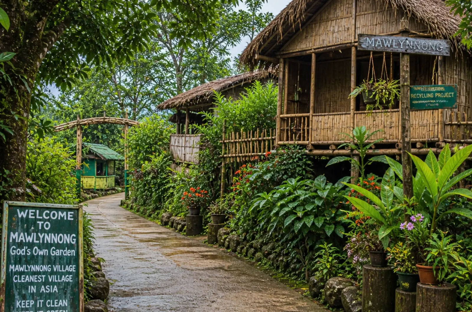Grand Meghalaya & Kaziranga Explorer – Waterfalls, Wildlife & Living Root Bridges Expedition
