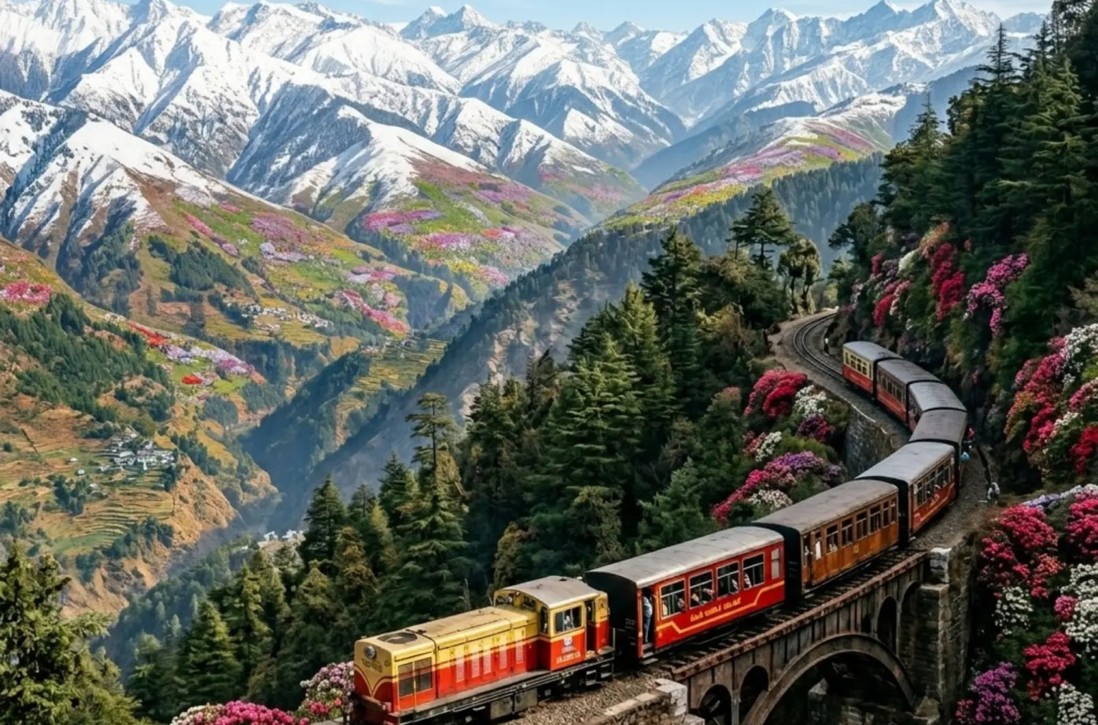 Scenic Dharamshala Dalhousie Khajjiar Mountain Escape