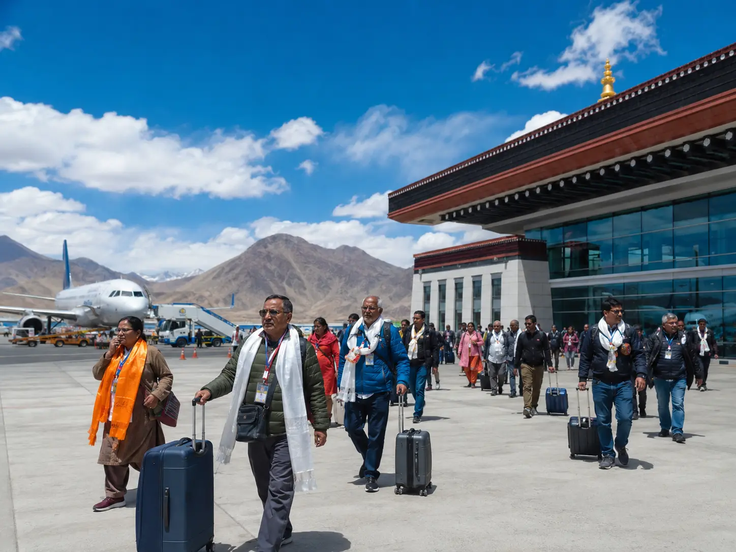 Kailash Mansarovar Yatra via Lhasa and Ali by Flight