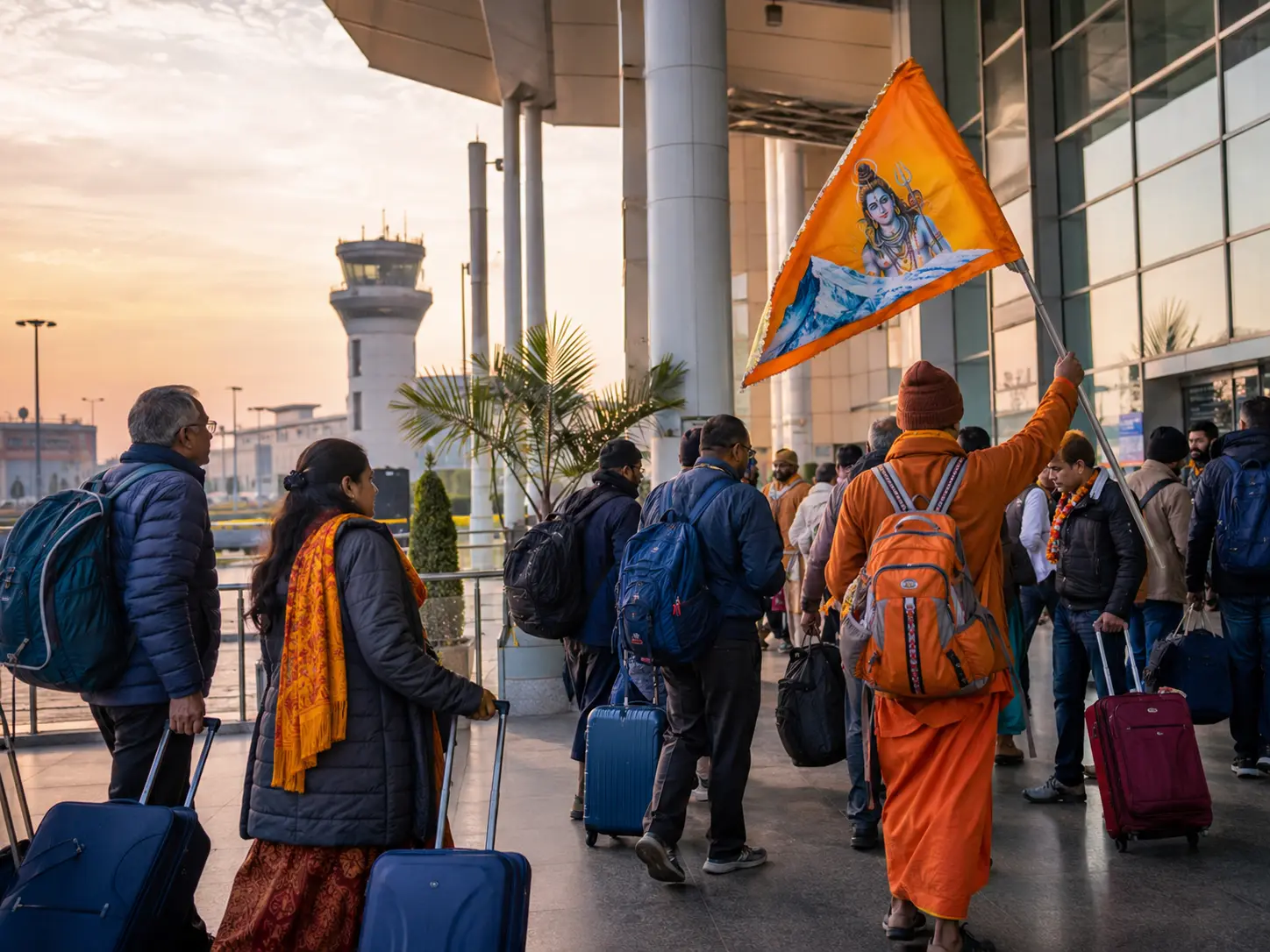 Kailash Mansarovar Aerial Darshan Yatra from Lucknow